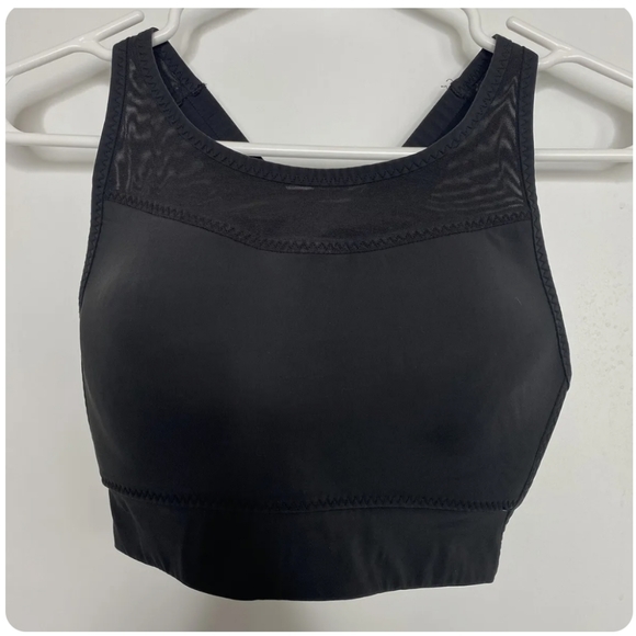Athleta Gigi High Impact Sports Bra Padded Black SzS(32B) - Picture 12 of 13